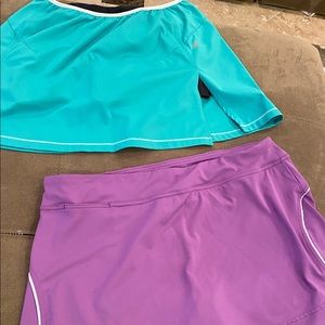 Women’s Set of 2 Tennis/workout skirts